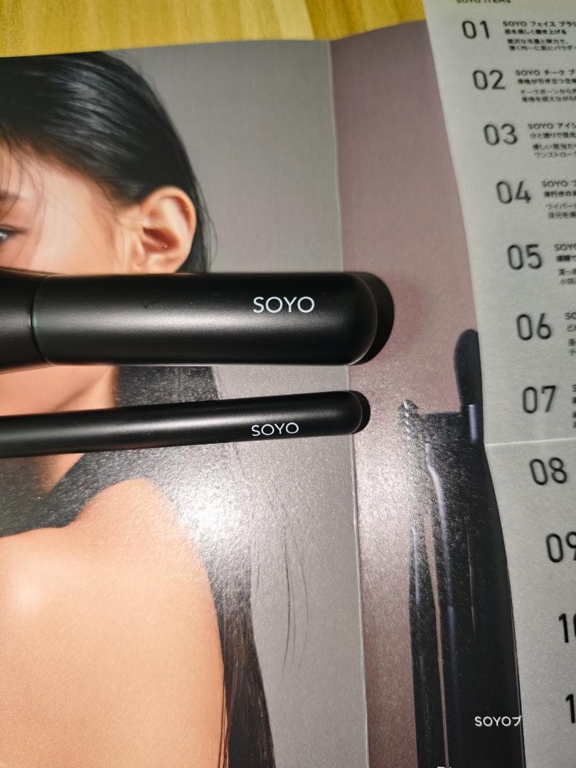 ✨新品未使用✨ SOYO 小田切ヒロ ブラシ 化粧筆 2本セット