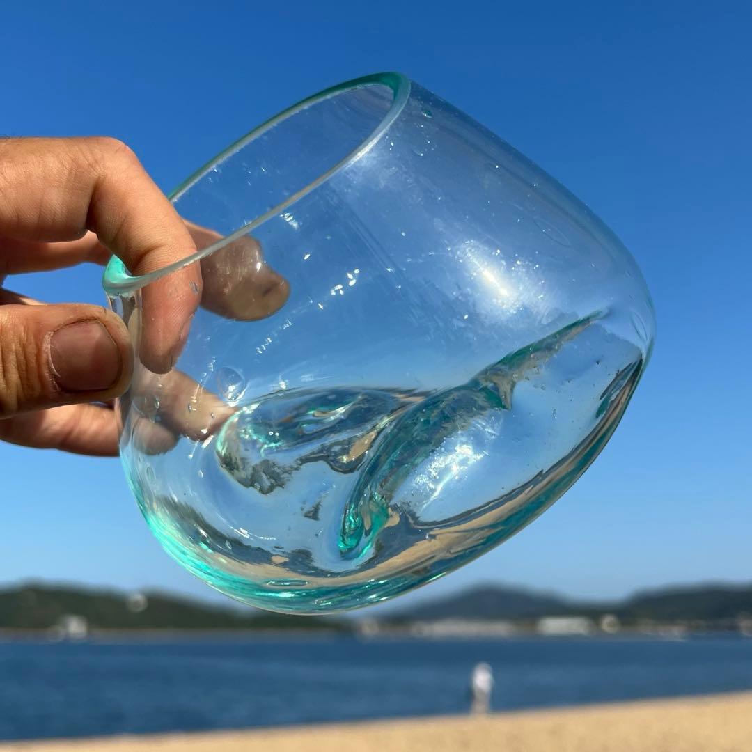 流木ガラスオブジェK12A 花瓶 多肉植物 金魚鉢 バリ島アート作品 テラリウム