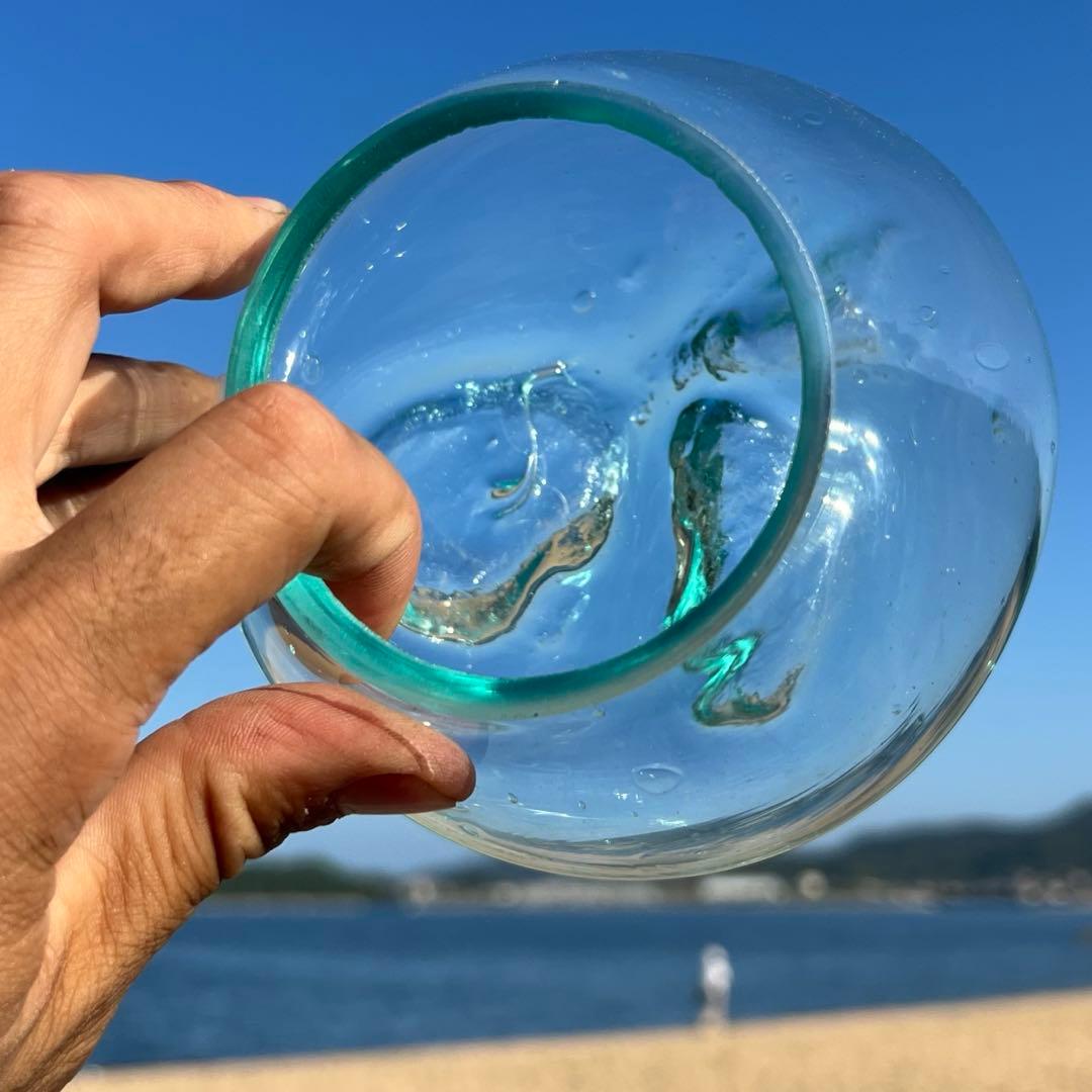流木ガラスオブジェK12A 花瓶 多肉植物 金魚鉢 バリ島アート作品 テラリウム