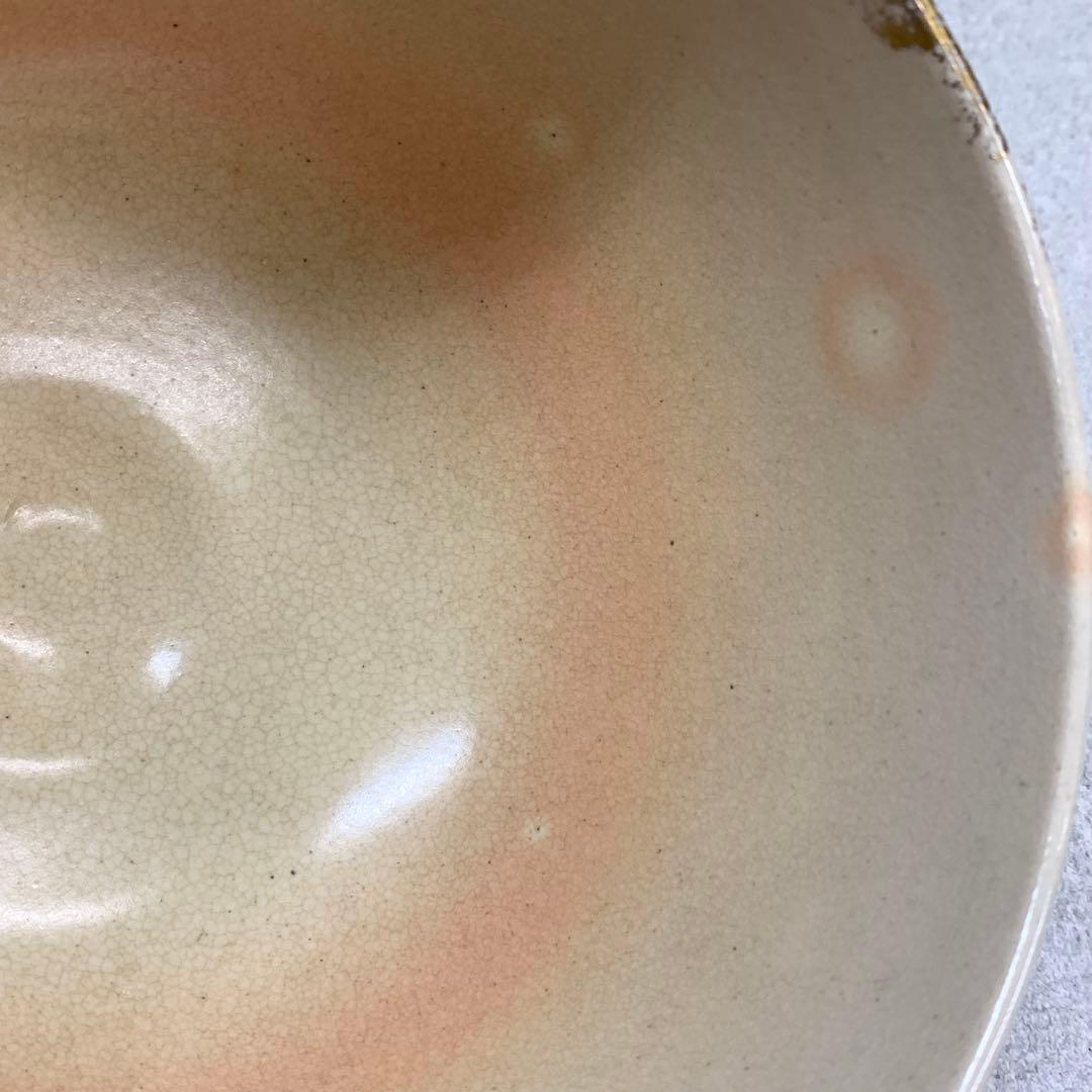 A-6 茶碗 平安陶扇 南天撫子 菖蒲 茶道具 抹茶 和食器 茶の湯 花 色絵