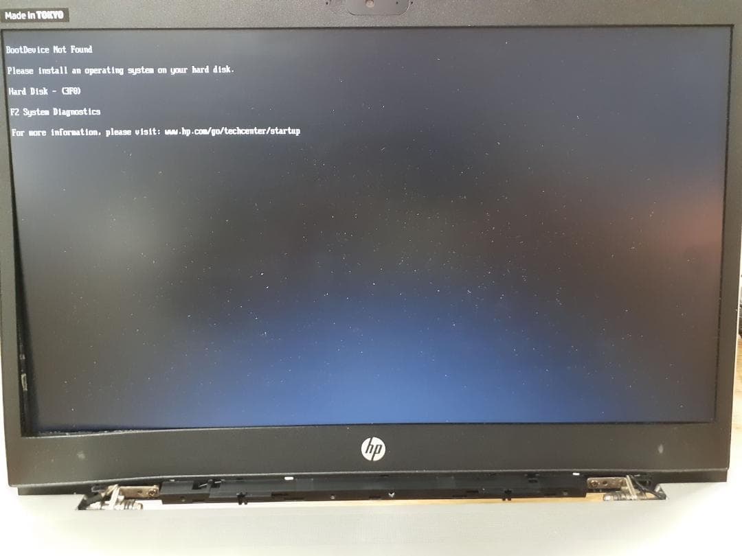 80L0330-05【ジャンク】HP ProBook 450 G7 液