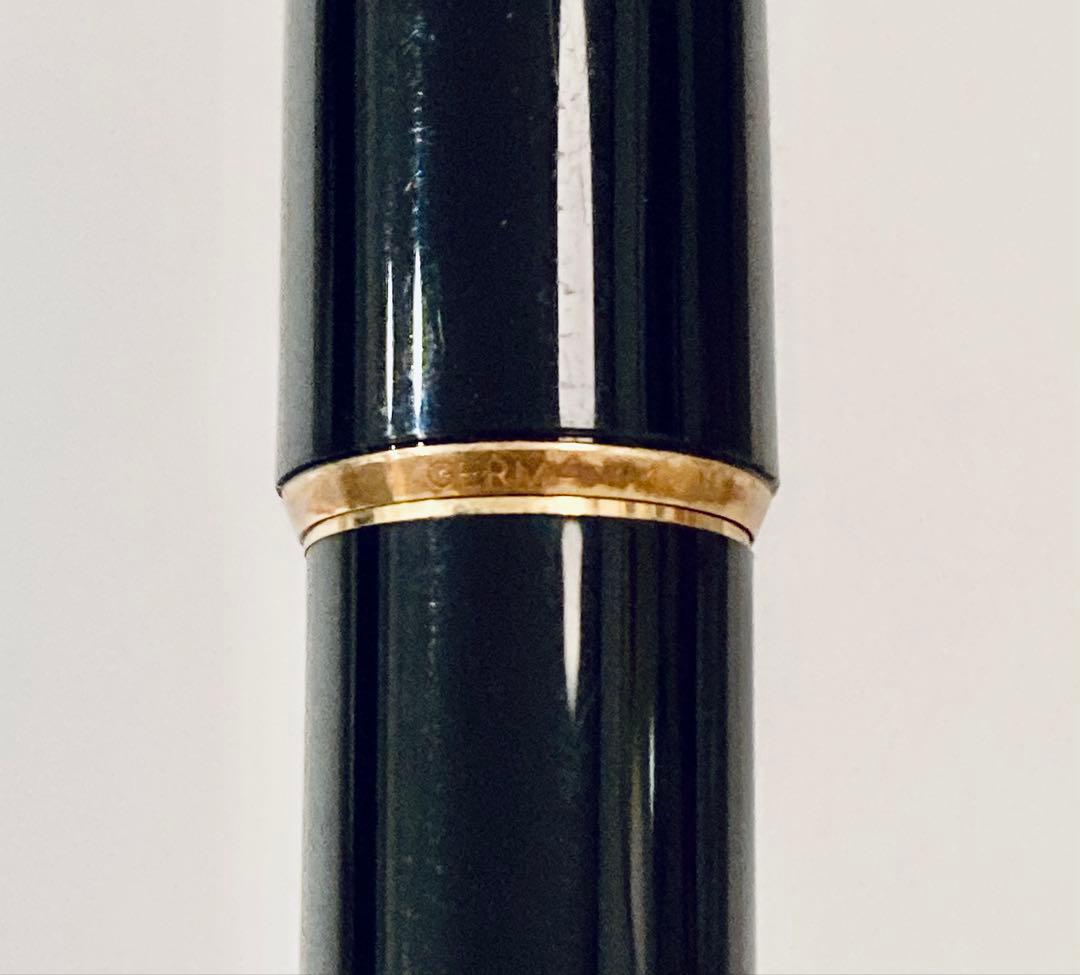 ドイツ製◆モンブラン高級万年筆 MONTBLANC ♯310ブラック1970s