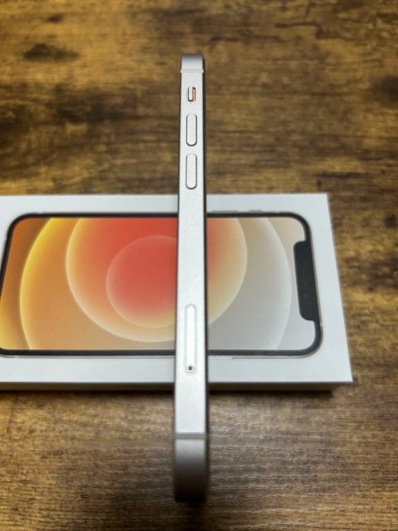 【美品】iPhone12mini ホワイト 64GB 84% SIMフリー
