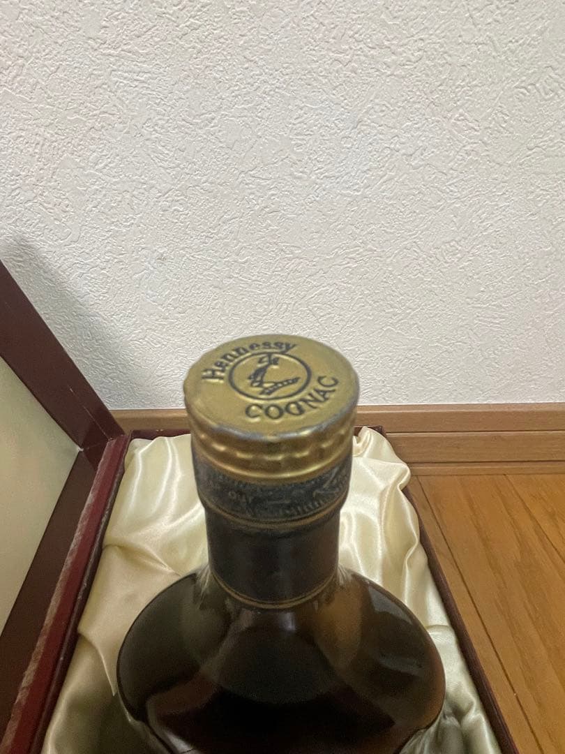 希少　未開封　ヘネシー Hennessy XO 金キャップ　ボトル コニャック