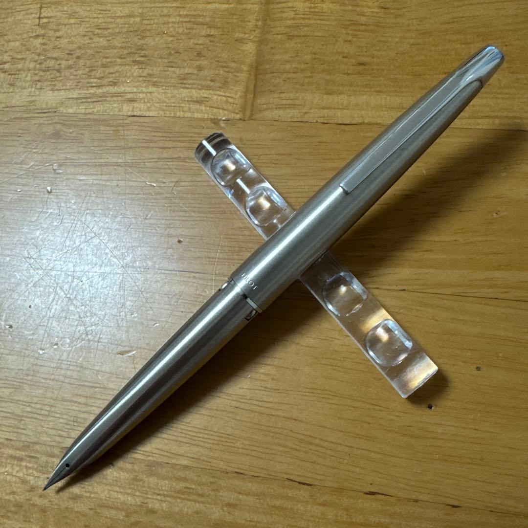 廃盤 PILOT パイロット Myu ミュー 万年筆 F H372 ペン先一体型