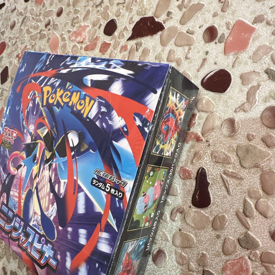 ポケモンカード　ニンジャスピナー　新品・未開封BOXシュリンク付