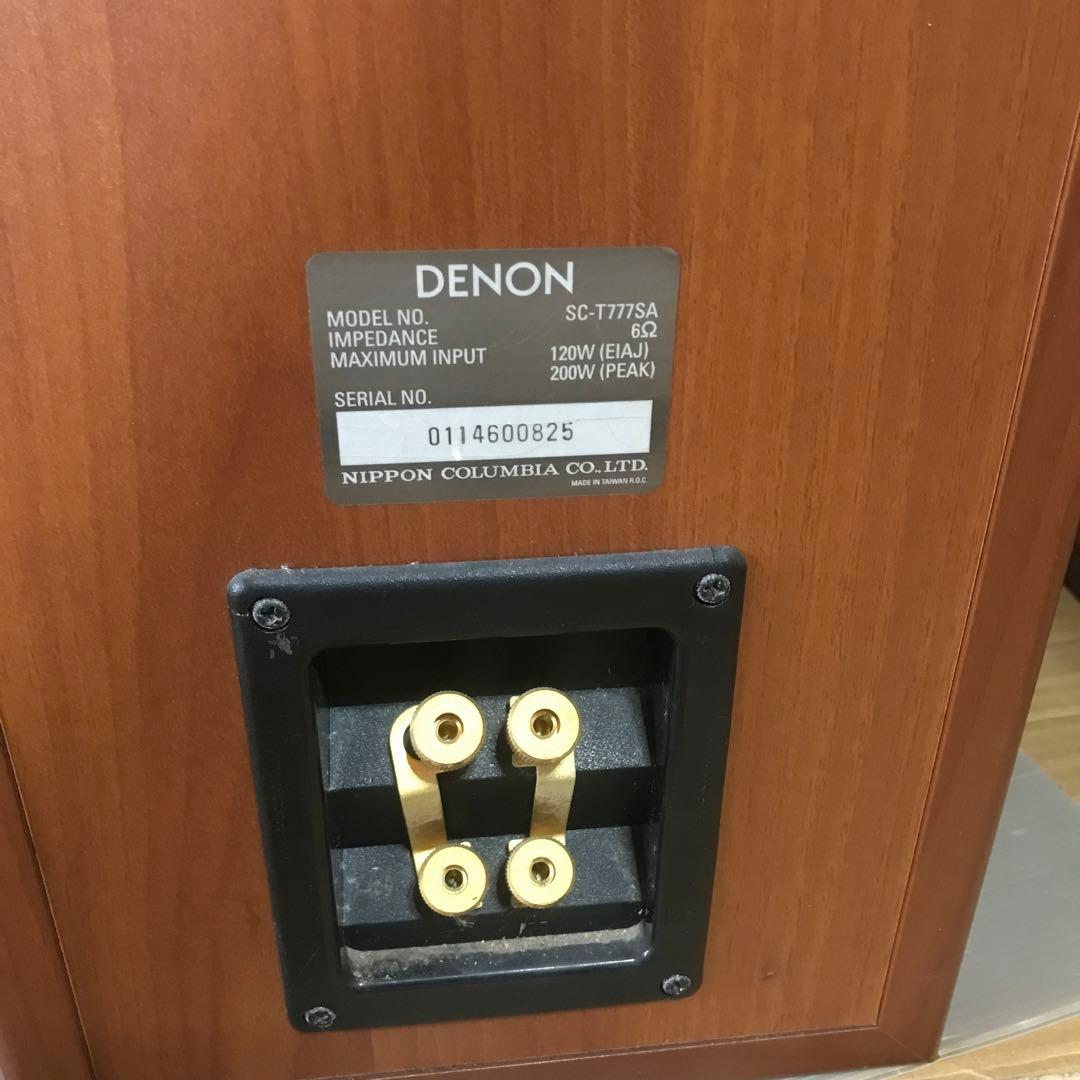 DENON デノン　3way スピーカー ペア SC-T777SA ジャンク