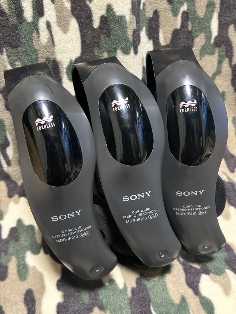 SONY MDR-IF210 ワイヤレスヘッドフォン セット