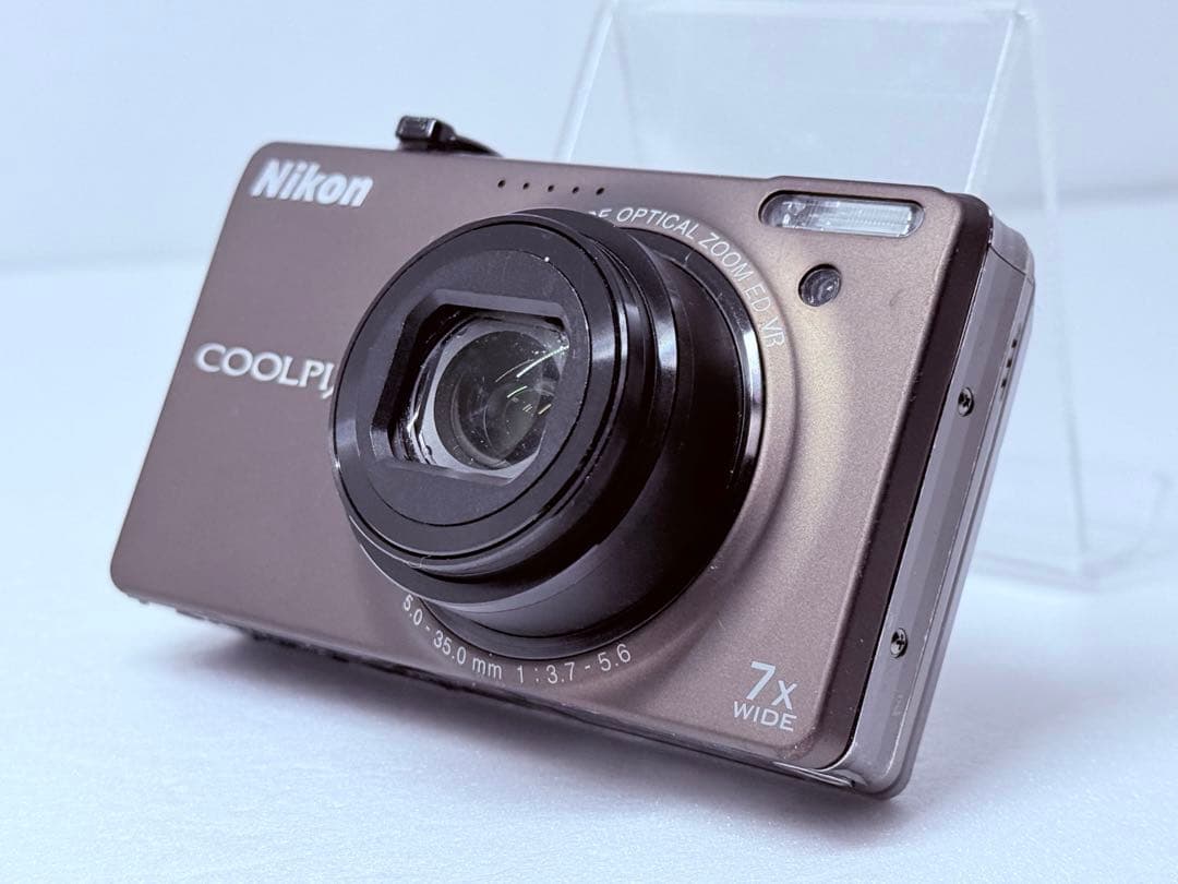 Nikon COOLPIX S6000 ブラウン 動作確認済 オールドコンデジ