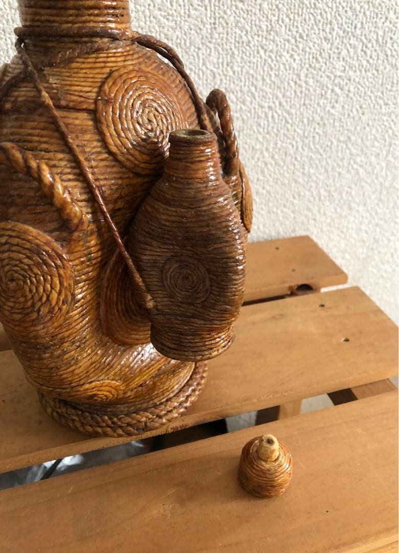 ブロカント　フランス　パリ　蚤の市　ボトル　壺　オブジェ　置物　ハンドメイド