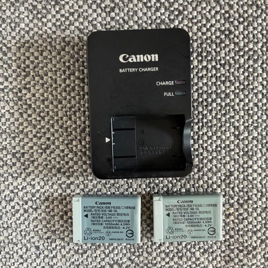 Canon PowerShot G7 X コンパクトデジタルカメラ　バッテリー付