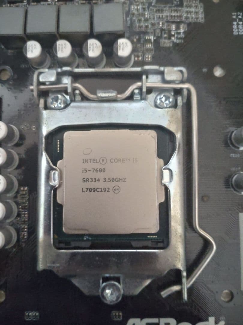 マザーボード ASRock H270 Pro4 + i5-7600