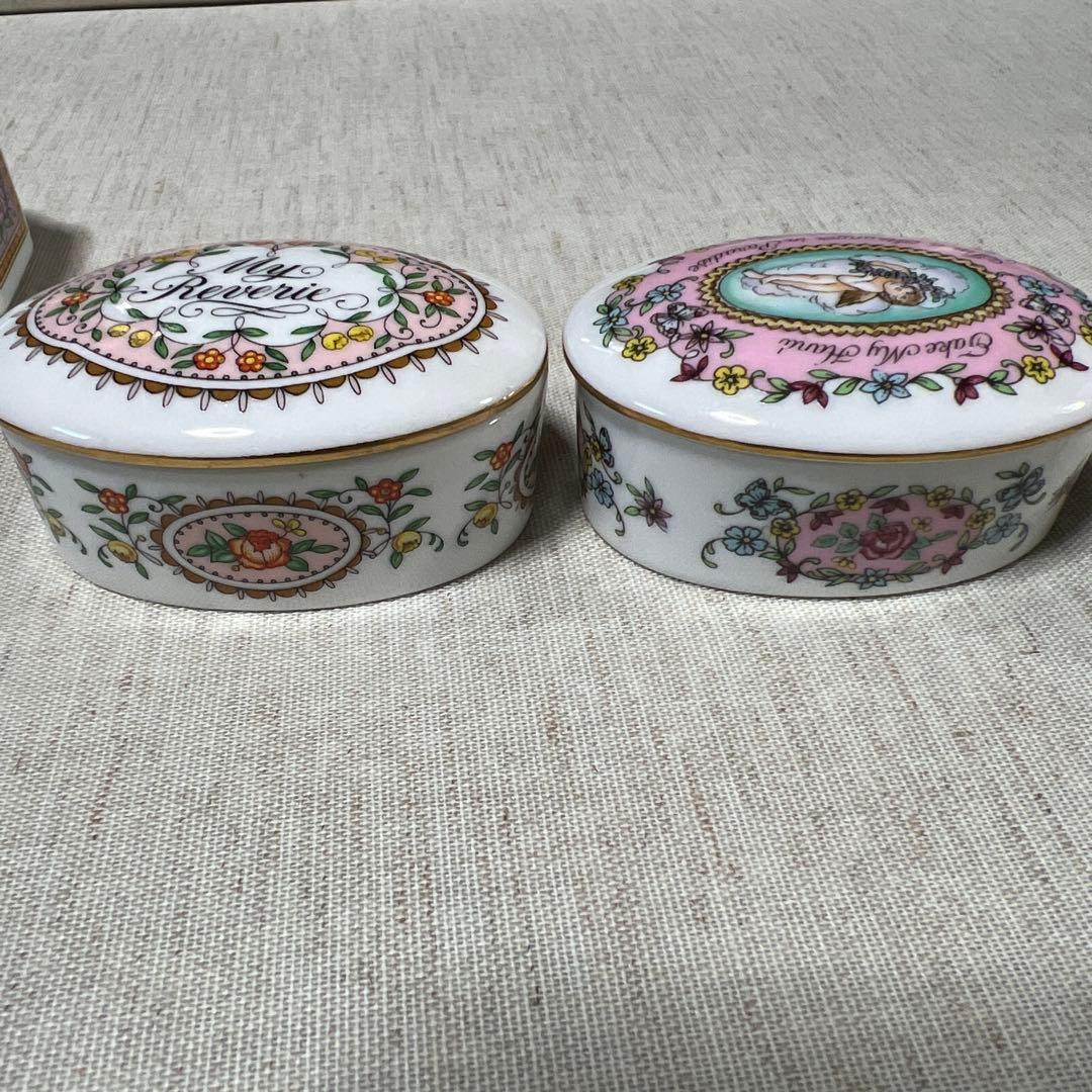 訳あり　FRANKLIN PORCELAIN 陶器　オルゴール　コレクション