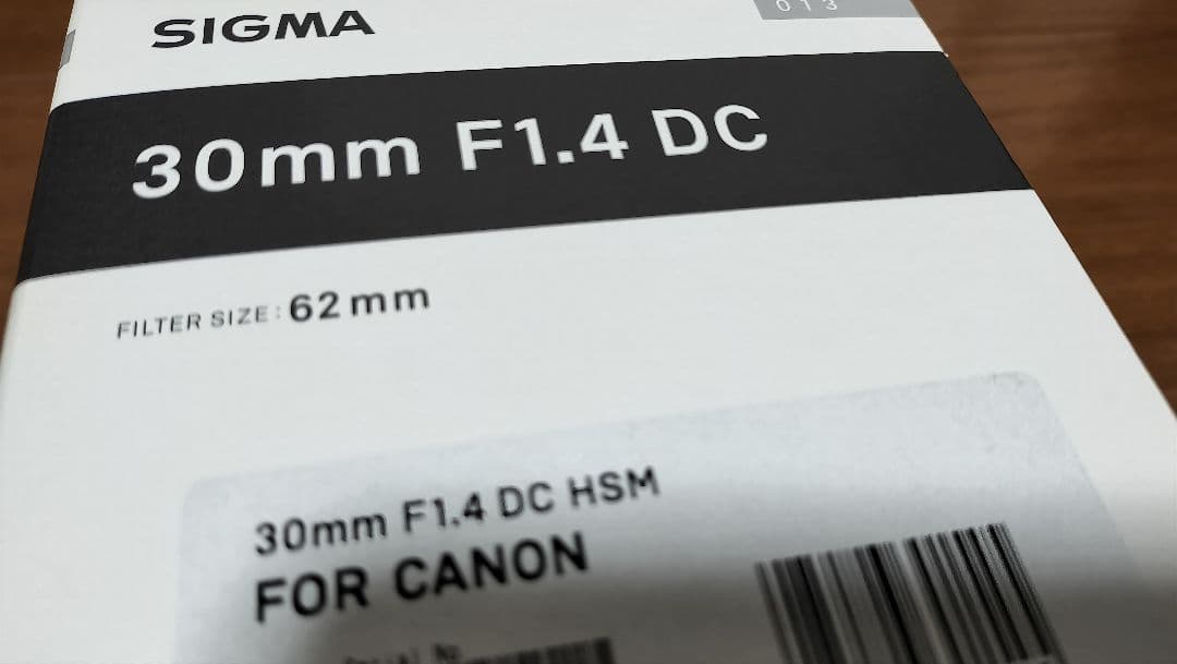 sigma 30mm f1.4 dc hsm art キャノン APS-C