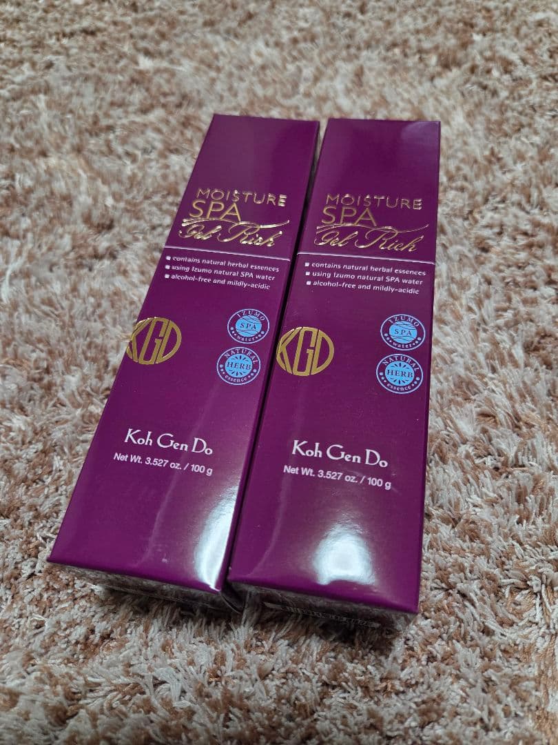 【あずき】江原道 オールインワン モイスチャー ジェル 100g 2個