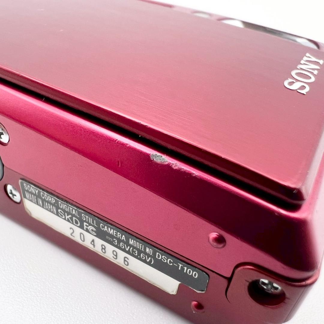 【完動品】SONY Cyber-shot DSC-T100 コンデジ 動作確認済