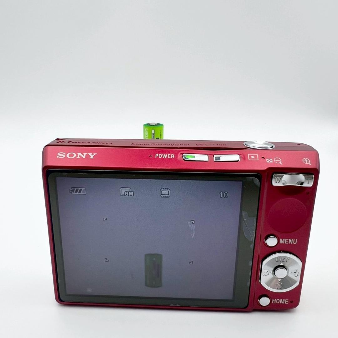 【完動品】SONY Cyber-shot DSC-T100 コンデジ 動作確認済