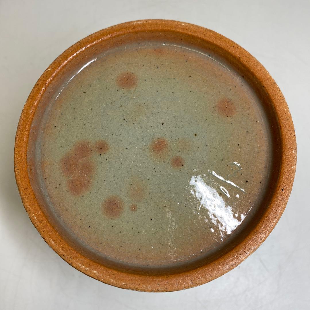 ☆茶3 趙誠主　菊紋様　宝林陶苑　水指　　　　共箱　東S8-0325①