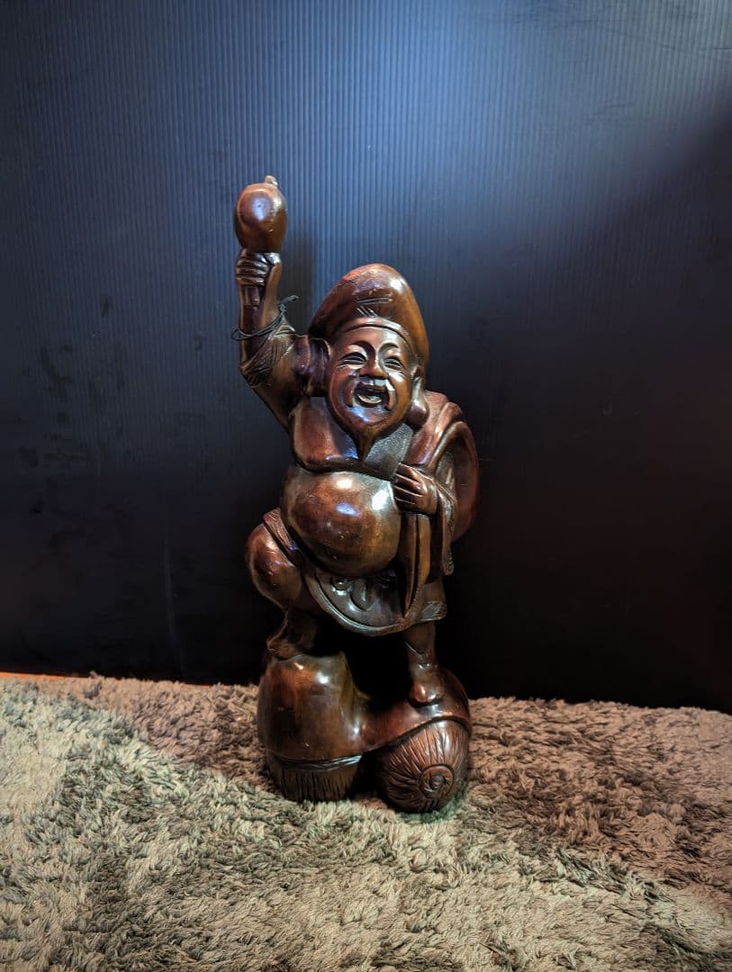 木製大黒様、時代物