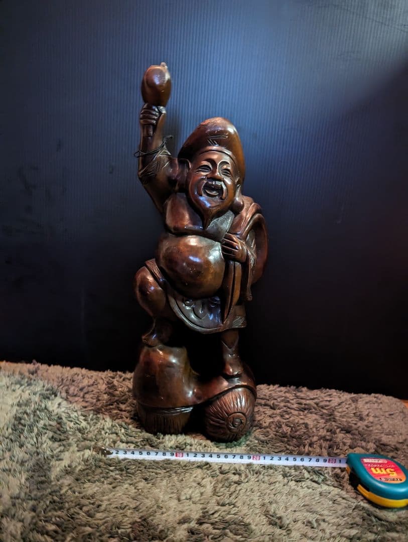 木製大黒様、時代物