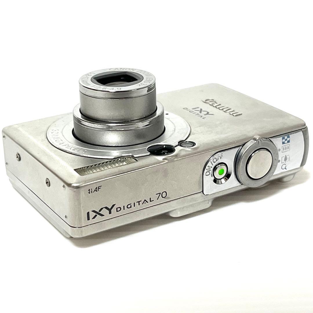 キャノン IXY DIGITAL 70 シルバー コンパクトデジタルカメラ