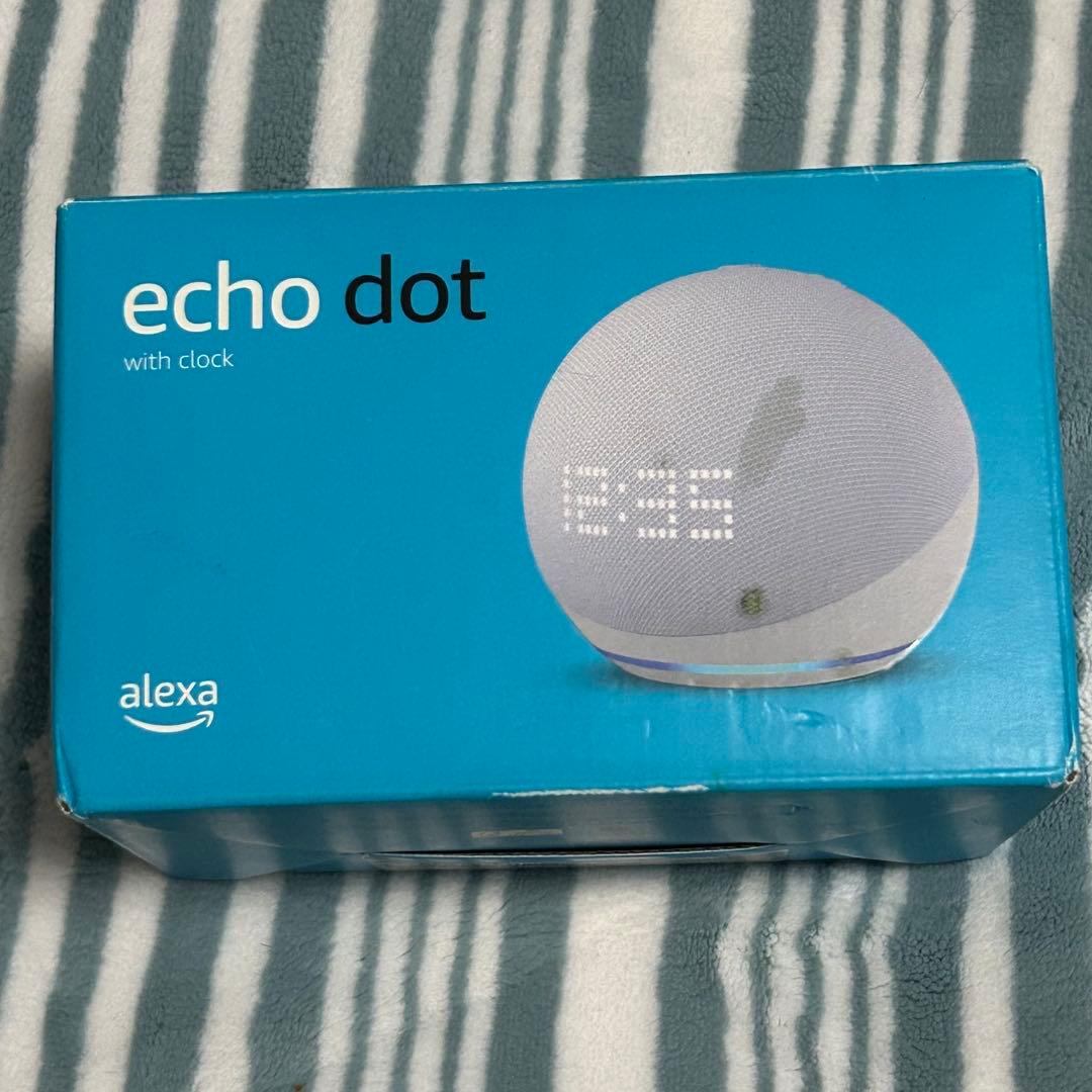 【訳あり品】echo dot 第5世代 時計表示モデル 上質サウンド