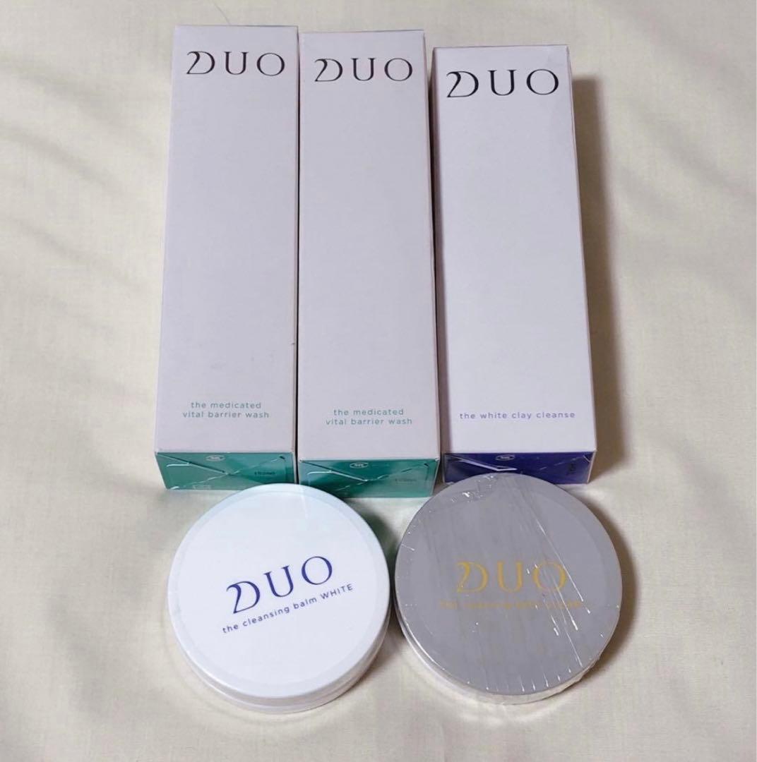 DUO W クレイクレンズ 薬用バイタルバリアウォッシュ クレンジングバーム