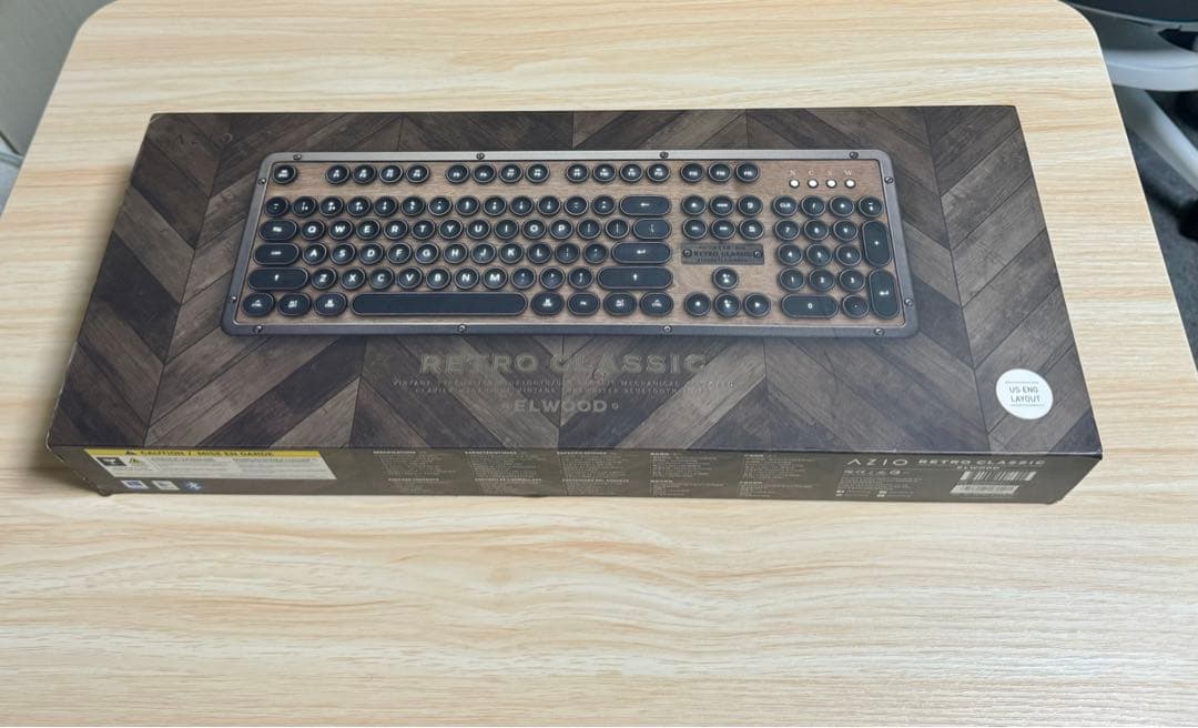 AZIO Retro Classic Elwood メカニカルキーボード
