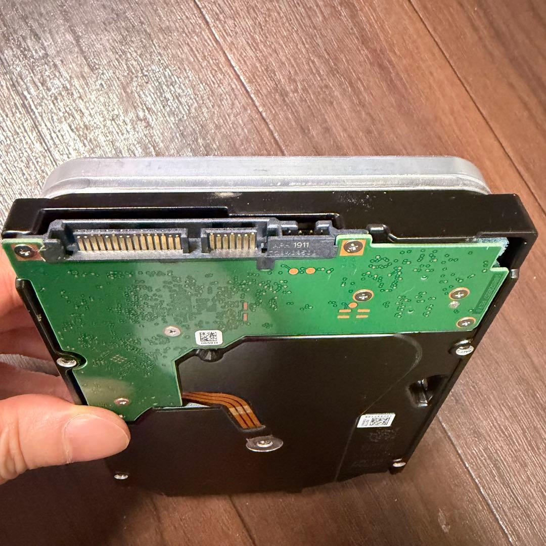 Seagate IronWolf 12TB NAS HDD 動作確認済