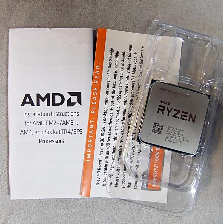 AMD Ryzen 7 3700X CPU 中古美品
