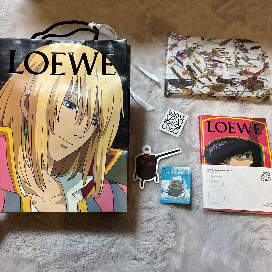 LOEWE ハウルの動く城 ショップ袋 セット