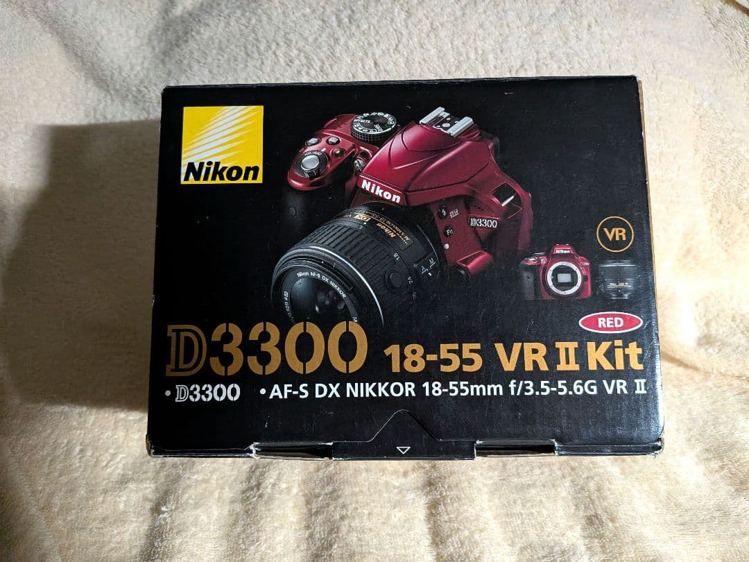 Nikon D3300 デジタル一眼レフカメラ レッドセット