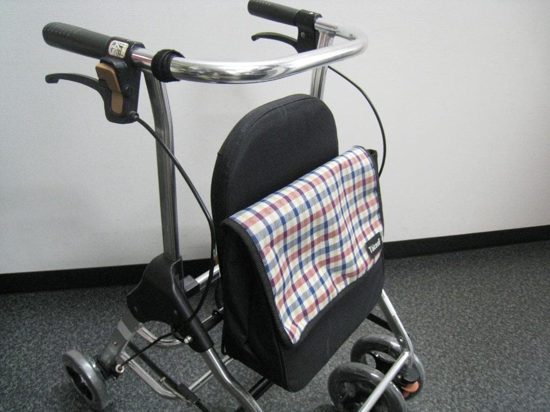 テイコブリトルハイ　HS05　チェックブルー 幸和製作所 歩行器 ③