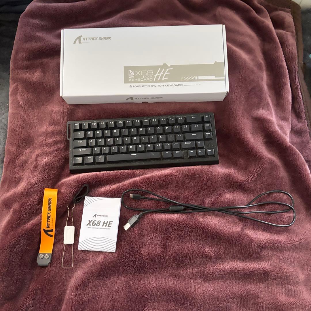 【値下げしました】ATTACK SHARK X68 HE キーボード 本体