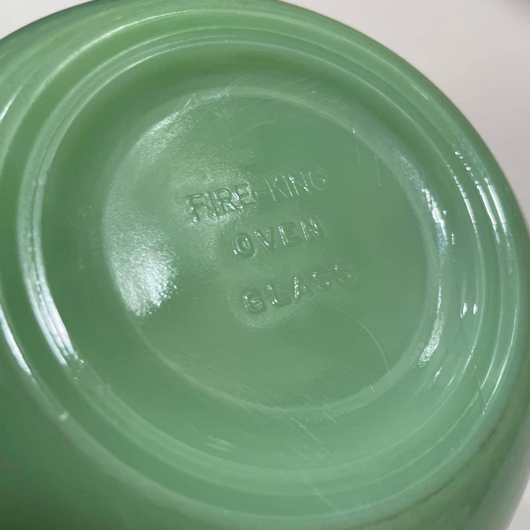 ビンテージ ジェダイ fire king 15ozボウル 初期ブロックレター刻印