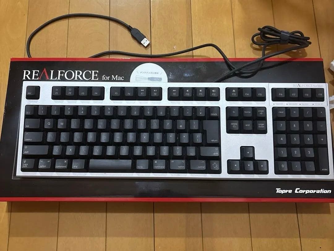 東プレ キーボード realforce for mac R2-PJVM-BK