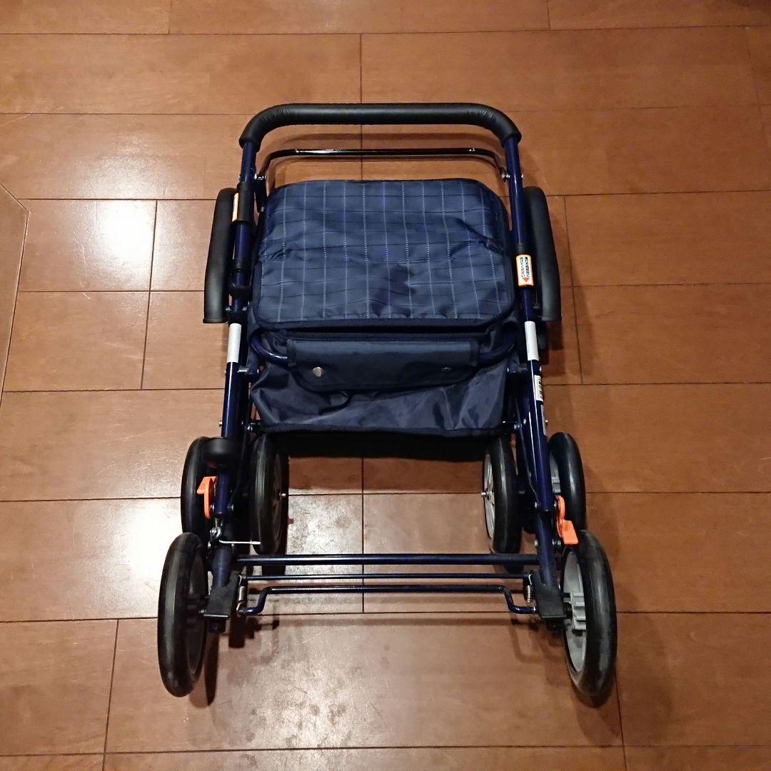 【極美品 取扱説明書付】 幸和製作所 アルミ製 シルバーカー PW-298