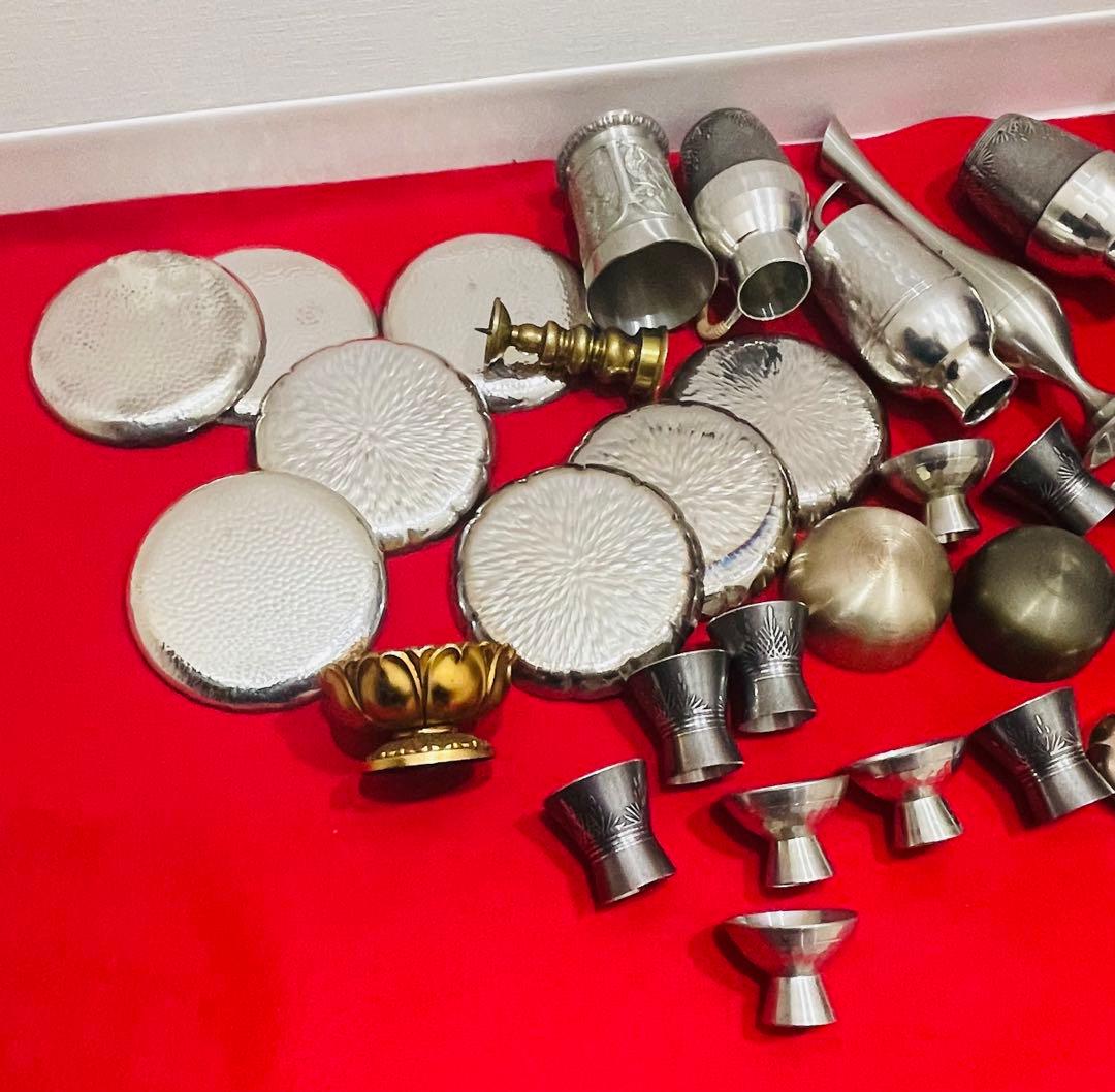 錫製品　その他　おまとめ　スズ製 食器 アンティーク　飾り等　インテリア