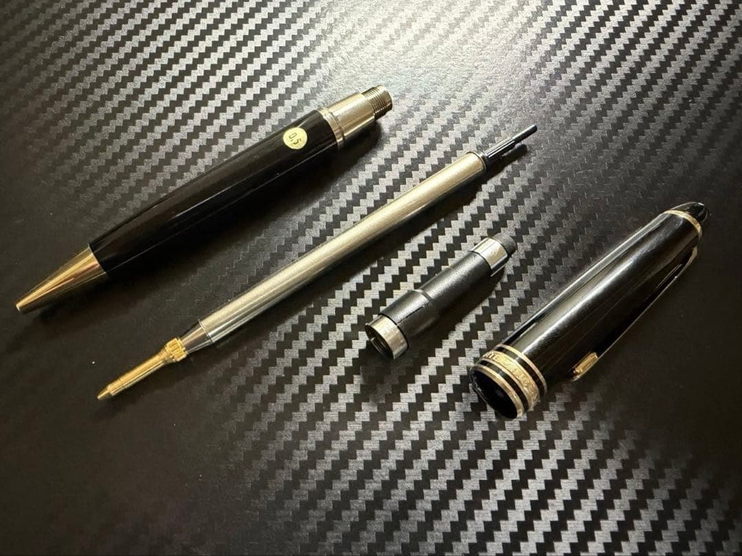 未使用に近い モンブラン 165 クラシック ペンシル ブラック 0.5mm