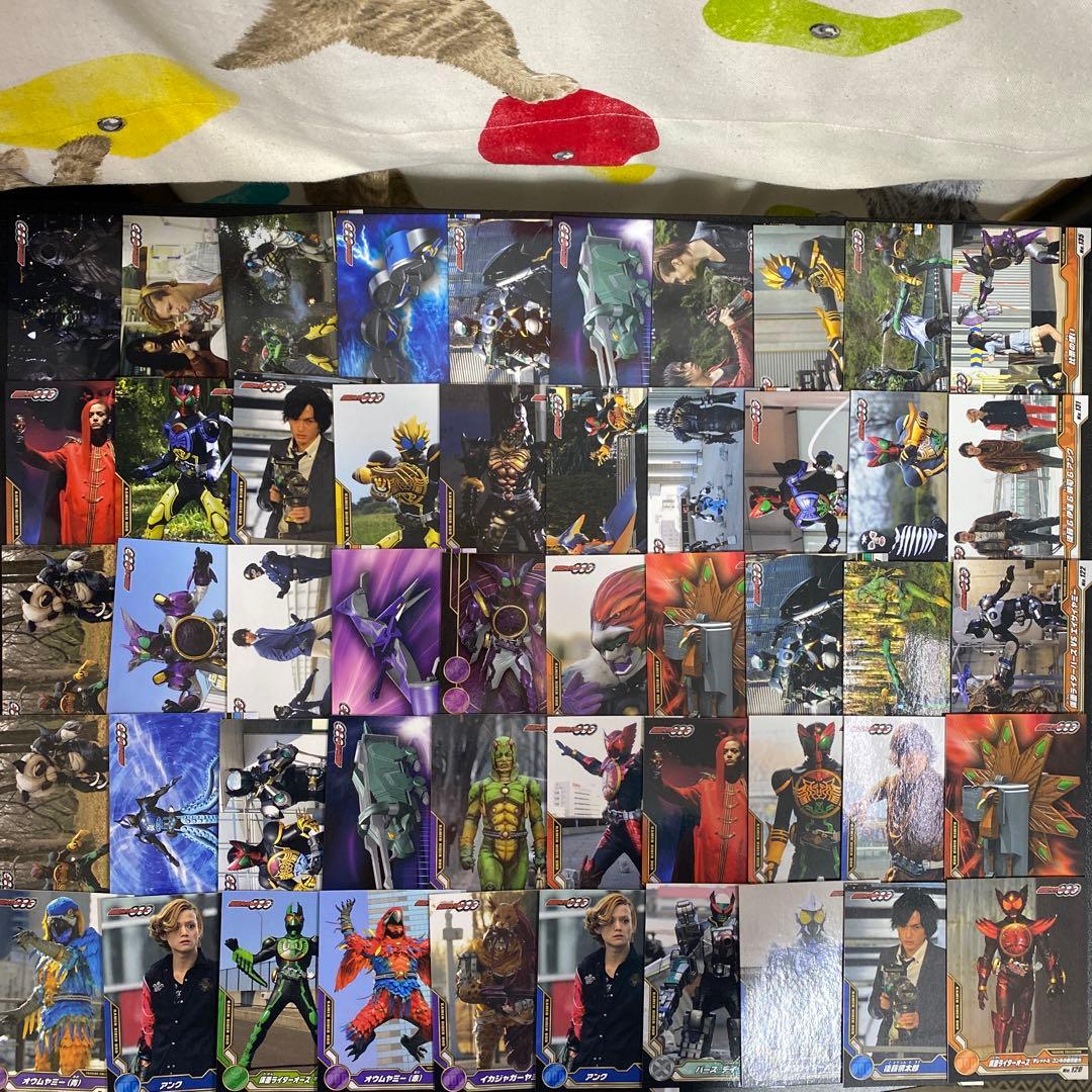 【B896】仮面ライダーオーズ　トレーディングコレクション　カード　485枚