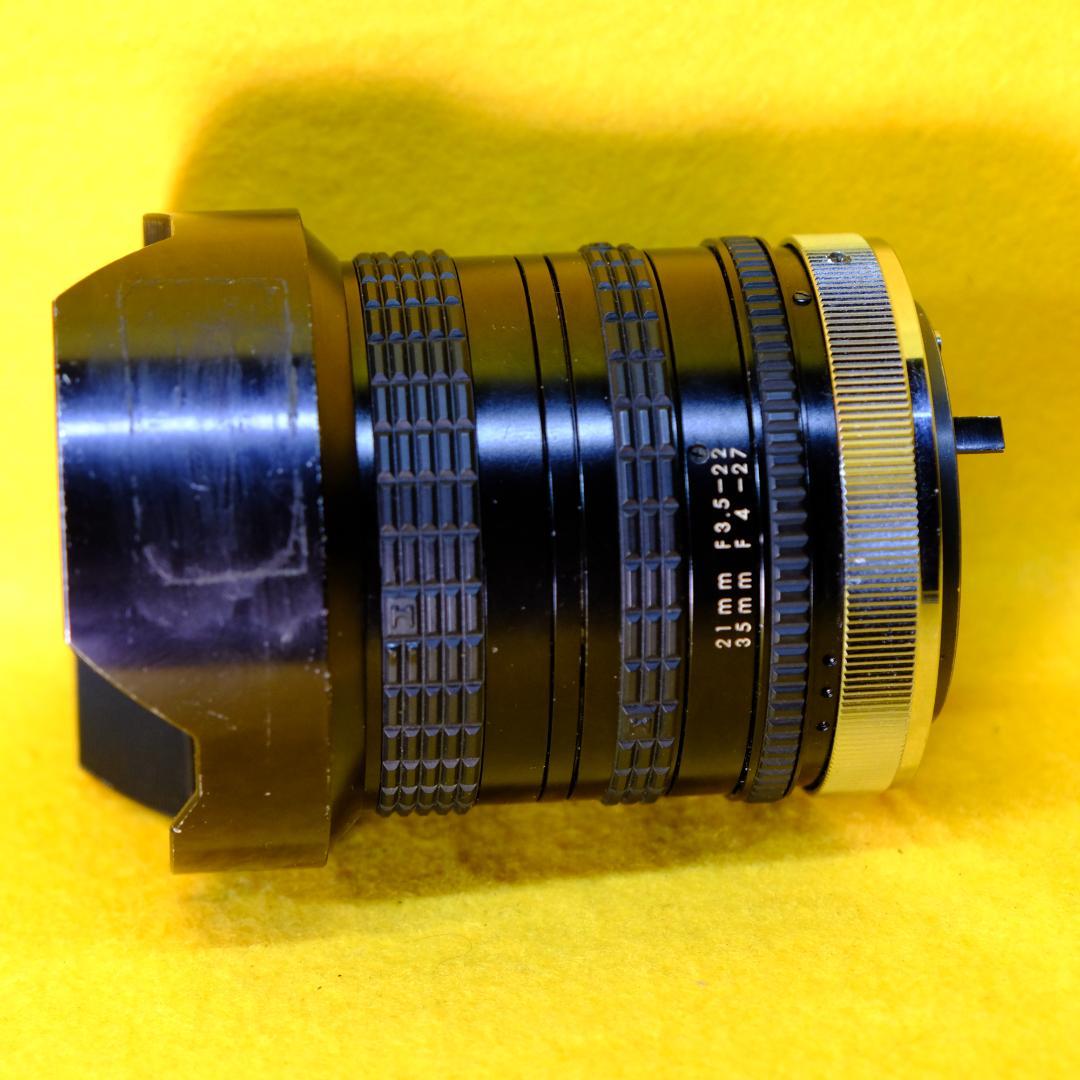 フィルムカメラ CANON F-1N + SIGMA21-35 + MOTOR DRIVE MF