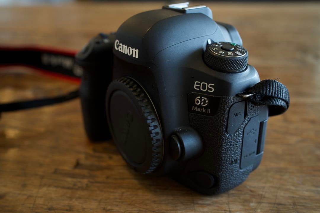 Canon EOS 6D Mark II 本体と付属品