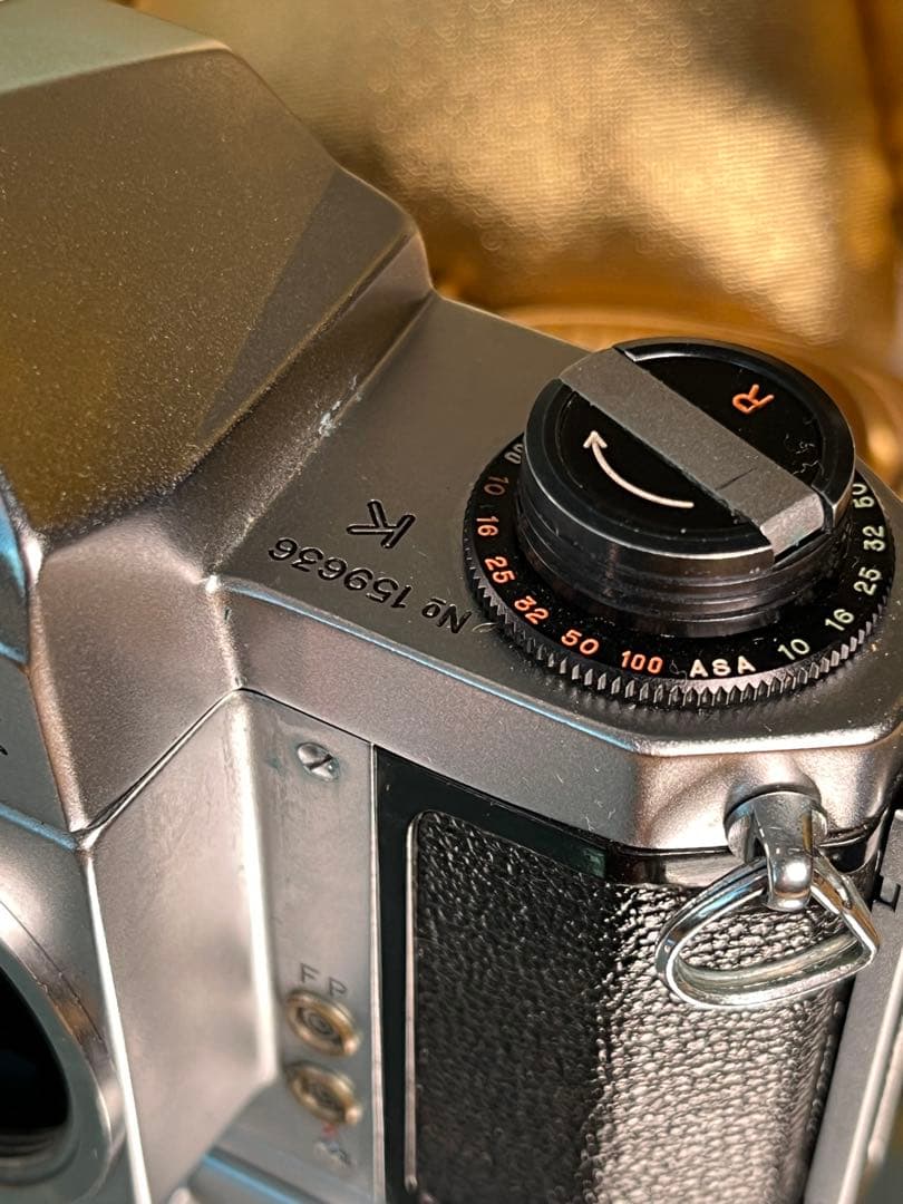 希少・美品ASAHI PENTAX K (King) ジャンク品・革ケース付
