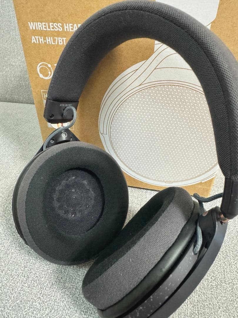 オーディオテクニカ ATH-HL7BT ワイヤレスヘッドホン　外箱付き【美品】