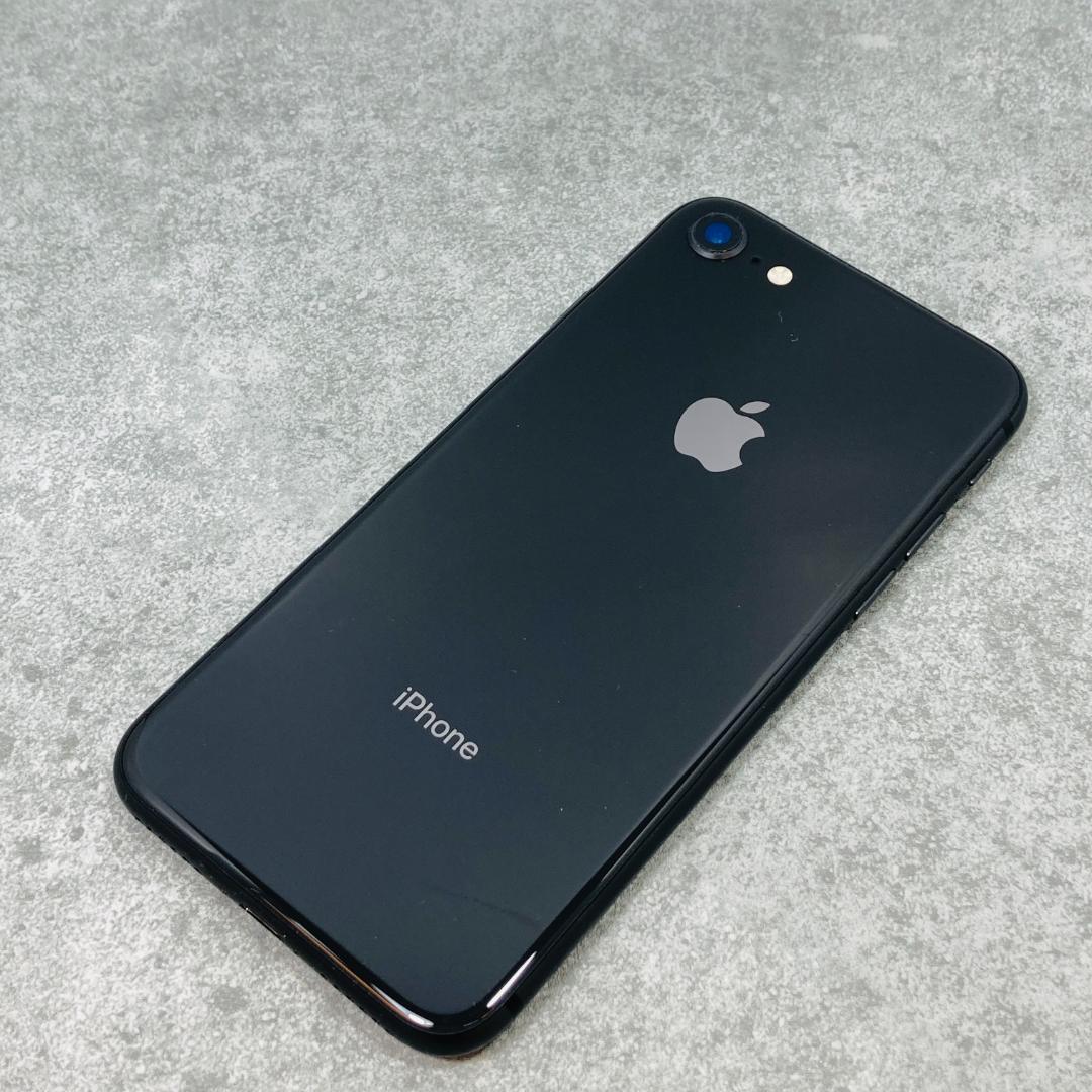 【美品】iPhone8 64GB SIMフリー MQ782J/A スペースグレイ