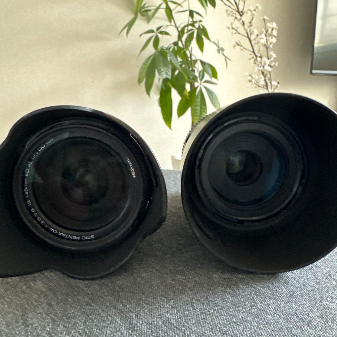 PENTAX KP 18-135mmと55-300mmセット