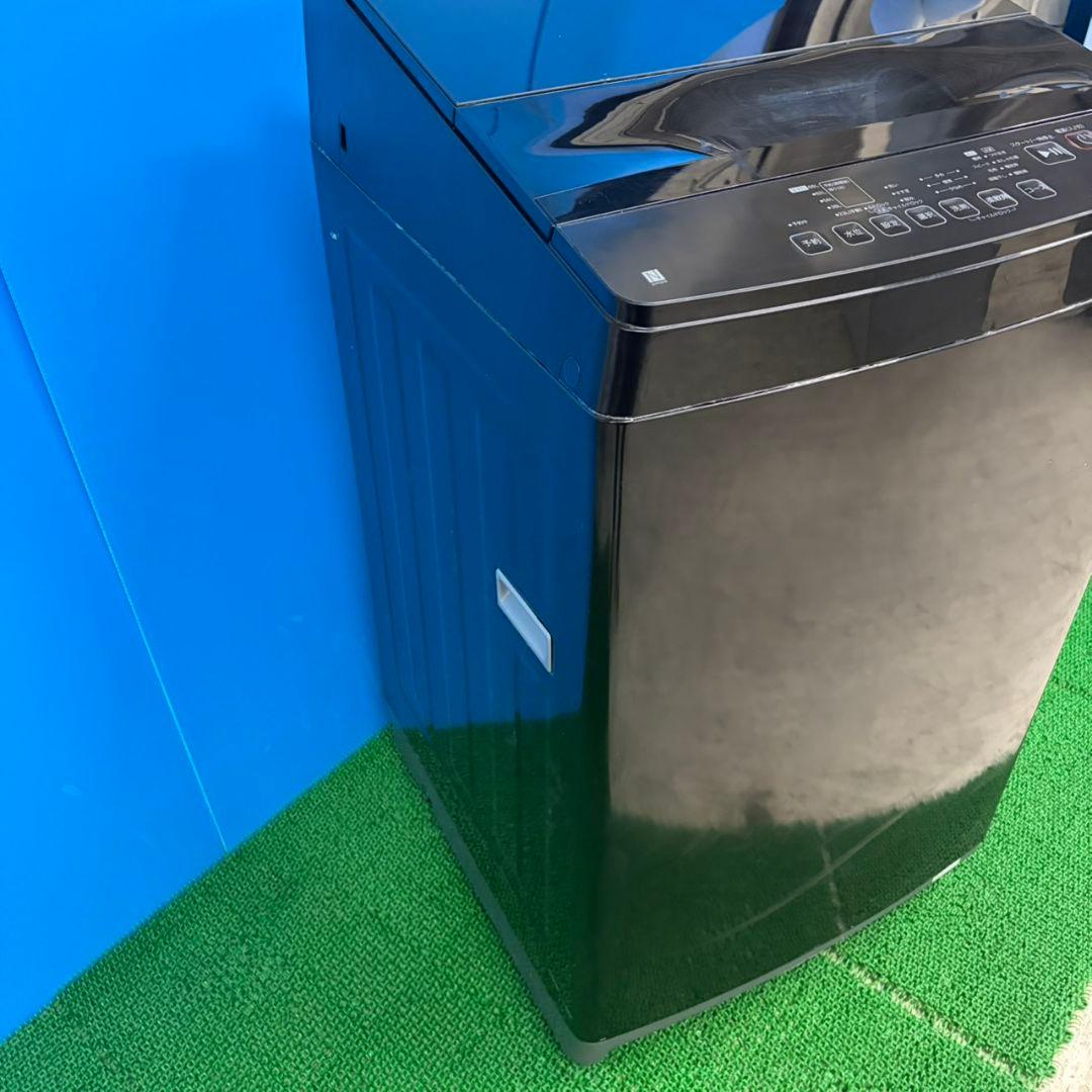 845 2023年製 洗濯機 8kg 洗剤自動投入付き ブラックカラー ニトリ