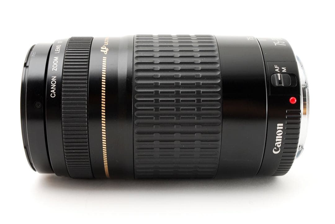 【フード付き】人気の望遠レンズ　キヤノン　Canon EF75-300㎜