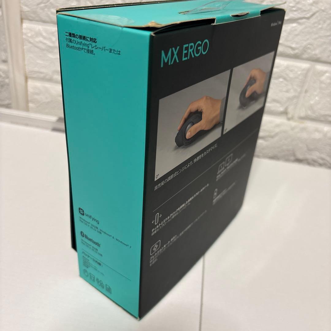 【MicroUSBケーブルなし特価】ロジクール MX ERGO マウス