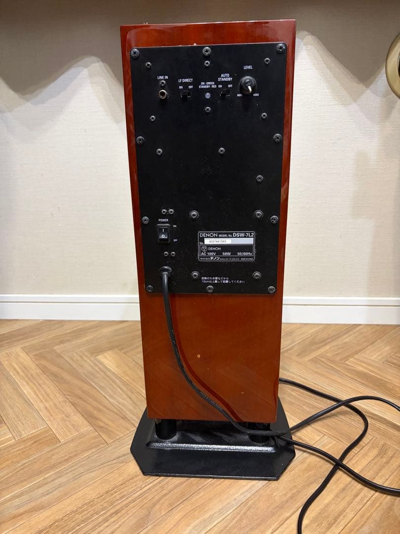DENON DSW-7L2 サブウーファー 木目調 デノン